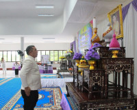 พุทธศาสนิกชนสุราษฎร์ธานีทุกหมู่เหล่าพร้อมใจร่วมพิธีเจริญพระพ ... พารามิเตอร์รูปภาพ 64