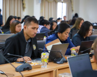 จังหวัดสุราษฎร์ธานี จัดอบรมการใช้งานระบบ e-Office ภายใต้บริก ... พารามิเตอร์รูปภาพ 5