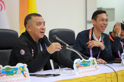 ผู้ว่าราชการจังหวัดสุราษฎร์ธานี ประชุมหัวหน้าคณะนักกีฬาและหน ... พารามิเตอร์รูปภาพ 1