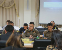 ผู้ว่าราชการจังหวัดสุราษฎร์ธานี ประชุมติดตามสถานการณ์กรณีมีบ ... พารามิเตอร์รูปภาพ 6