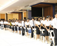 รองผู้ว่าราชการจังหวัดสุราษฎร์ธานี กล่าวต้อนรับนักศึกษาใหม่  ... พารามิเตอร์รูปภาพ 7