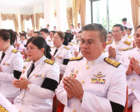 จังหวัดสุราษฎร์ธานีจัดพิธีบำเพ็ญกุศลและทำบุญตักบาตร ในวาระคร ... พารามิเตอร์รูปภาพ 42