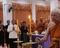 ผู้ว่าราชการจังหวัดสุราษฎร์ธานี ร่วมต้อนรับคณะสงฆ์หนใต้ ในพิ ... พารามิเตอร์รูปภาพ 9