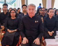 รองผู้ว่าราชการจังหวัดสุราษฎร์ธานี เป็นประธานในพิธีบำเพ็ญกุศ ... พารามิเตอร์รูปภาพ 1