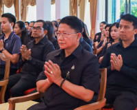 รองผู้ว่าราชการจังหวัดสุราษฎร์ธานี เป็นประธานในพิธีบำเพ็ญกุศ ... พารามิเตอร์รูปภาพ 7