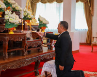 จังหวัดสุราษฎร์ธานี จัดพิธีบำเพ็ญกุศลสวดพระอภิธรรม อุทิศถวาย ... พารามิเตอร์รูปภาพ 2