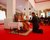 จังหวัดสุราษฎร์ธานี จัดพิธีบำเพ็ญกุศลสวดพระอภิธรรม อุทิศถวาย ... พารามิเตอร์รูปภาพ 14