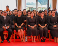 จังหวัดสุราษฎร์ธานี จัดพิธีบำเพ็ญกุศลสวดพระอภิธรรม อุทิศถวาย ... พารามิเตอร์รูปภาพ 17