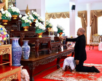 รองผู้ว่าราชการจังหวัดสุราษฎร์ธานี เป็นประธานพิธีบำเพ็ญกุศลส ... พารามิเตอร์รูปภาพ 1