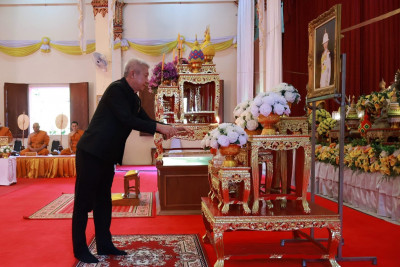 รองผู้ว่าราชการจังหวัดสุราษฎร์ธานี เป็นประธานในพิธีบำเพ็ญกุศ ... พารามิเตอร์รูปภาพ 1
