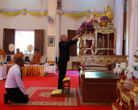 รองผู้ว่าราชการจังหวัดสุราษฎร์ธานี เป็นประธานในพิธีบำเพ็ญกุศ ... พารามิเตอร์รูปภาพ 2