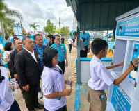 ผู้ว่าฯ สุราษฎร์ธานีเปิดโครงการน้ำดื่มสะอาด "Mini Station" ม ... พารามิเตอร์รูปภาพ 36