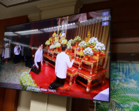 จังหวัดสุราษฎร์ธานีร่วมกิจกรรมบรรยายธรรม นำอบรมจิตภาวนา เฉลิ ... พารามิเตอร์รูปภาพ 20