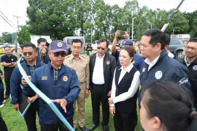 รองผู้ว่าราชการจังหวัดสุราษฎร์ธานี ให้การต้อนรับและร่วมลงพื้ ... พารามิเตอร์รูปภาพ 1