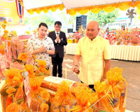 รองผู้ว่าราชการจังหวัดสุราษฎร์ธานี เป็นประธานองค์ผ้าป่า ในกิ ... พารามิเตอร์รูปภาพ 1