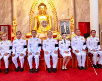 ผู้ว่าฯ สุราษฎร์ธานี เป็นประธานพิธีสมโภชและถวายเทียนพรรษาพระ ... พารามิเตอร์รูปภาพ 35