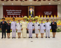 จังหวัดสุราษฎร์ธานี จัดพิธีถวายเครื่องราชสักการะและจุดเทียนถ ... พารามิเตอร์รูปภาพ 1