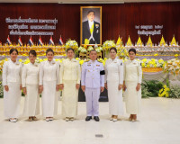 จังหวัดสุราษฎร์ธานี จัดพิธีถวายเครื่องราชสักการะและจุดเทียนถ ... พารามิเตอร์รูปภาพ 5