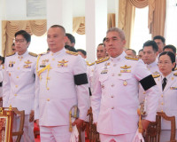 จังหวัดสุราษฎร์ธานีจัดพิธีบำเพ็ญกุศลและทำบุญตักบาตร ในวาระคร ... พารามิเตอร์รูปภาพ 12
