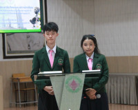 โรงเรียนสุราษฎร์ธานีขับเคลื่อนการดำเนินงานสภานักเรียนและการส ... พารามิเตอร์รูปภาพ 5