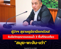 สุราษฎร์ธานีถกด่วน! รับมือวิกฤตขาดแคลนน้ำ 3 พื้นที่ท่องเที่ย ... พารามิเตอร์รูปภาพ 19