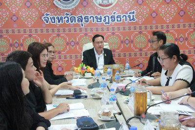 รองผู้ว่าราชการจังหวัดสุราษฎร์ธานีติดตามการดำเนินงานกองทุนพั ... พารามิเตอร์รูปภาพ 1