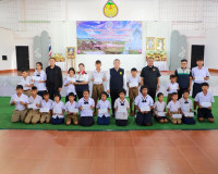 พ่อเมืองสุราษฎร์ฯ นำหน่วยบำบัดทุกข์ บำรุงสุข ลงพื้นที่อำเภอช ... พารามิเตอร์รูปภาพ 89