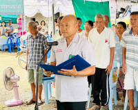 รองผู้ว่าราชการจังหวัดสุราษฎร์ธานี เป็นประธานพิธีเปิดหน่วยแพ ... พารามิเตอร์รูปภาพ 1