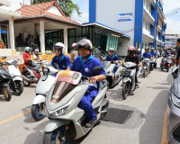 รองผู้ว่าฯ สุราษฎร์ธานี เปิดโครงการ “Safe Roads Save Lives b ... พารามิเตอร์รูปภาพ 10