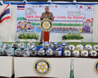 รองผู้ว่าฯ สุราษฎร์ธานี เปิดโครงการ “Safe Roads Save Lives b ... พารามิเตอร์รูปภาพ 24