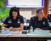 รองผู้ว่าราชการจังหวัดสุราษฎร์ธานี เข้าร่วมประชุมติดตามการดำ ... พารามิเตอร์รูปภาพ 7