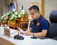รองผู้ว่าฯ สุราษฎร์ธานี ประชุม ศอ.ปส.จ.สฎ. เดินหน้ากวาดล้าง- ... พารามิเตอร์รูปภาพ 6