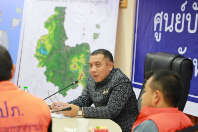 จังหวัดสุราษฎร์ธานีบูรณาการหน่วยงานที่เกี่ยวข้องตั้งศูนย์บัญ ... พารามิเตอร์รูปภาพ 1