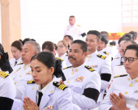 พระบาทสมเด็จพระเจ้าอยู่หัว ทรงพระกรุณาโปรดพระราชทานผ้าไตร น้ ... พารามิเตอร์รูปภาพ 7
