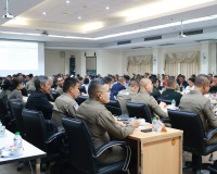 จังหวัดสุราษฎร์ธานีประชุมเตรียมความพร้อมรับเสด็จ สมเด็จพระนา ... พารามิเตอร์รูปภาพ 19