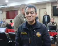 รอง ผบ.ตร. ลงพื้นที่สุราษฎร์ธานี ผนึกกำลังร่วมกรมการปกครองแล ... พารามิเตอร์รูปภาพ 5