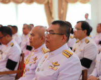 จังหวัดสุราษฎร์ธานี จัดพิธีบำเพ็ญกุศลและทำบุญตักบาตร ในวาระค ... พารามิเตอร์รูปภาพ 3