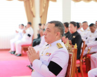 จังหวัดสุราษฎร์ธานี จัดพิธีบำเพ็ญกุศลและทำบุญตักบาตร ในวาระค ... พารามิเตอร์รูปภาพ 4