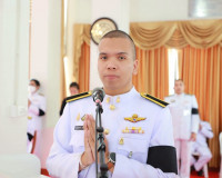 จังหวัดสุราษฎร์ธานี จัดพิธีบำเพ็ญกุศลและทำบุญตักบาตร ในวาระค ... พารามิเตอร์รูปภาพ 5
