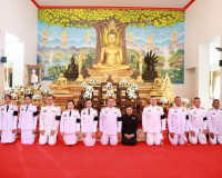 จังหวัดสุราษฎร์ธานี จัดพิธีบำเพ็ญกุศลและทำบุญตักบาตร ในวาระค ... พารามิเตอร์รูปภาพ 17