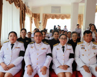 จังหวัดสุราษฎร์ธานี จัดพิธีบำเพ็ญกุศลและทำบุญตักบาตร ในวาระค ... พารามิเตอร์รูปภาพ 21