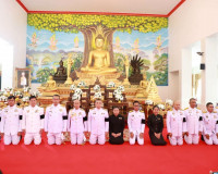 จังหวัดสุราษฎร์ธานี จัดพิธีบำเพ็ญกุศลและทำบุญตักบาตร ในวาระค ... พารามิเตอร์รูปภาพ 31