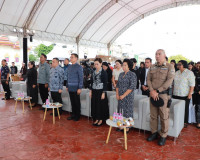 สุราษฎร์ธานี แถลงข่าวเตรียมจัดงานประเพณีชักพระ–ทอดผ้าป่าและแ ... พารามิเตอร์รูปภาพ 22