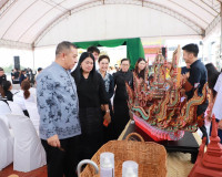 สุราษฎร์ธานี แถลงข่าวเตรียมจัดงานประเพณีชักพระ–ทอดผ้าป่าและแ ... พารามิเตอร์รูปภาพ 23