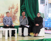 สุราษฎร์ธานี แถลงข่าวเตรียมจัดงานประเพณีชักพระ–ทอดผ้าป่าและแ ... พารามิเตอร์รูปภาพ 35
