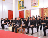 รองผู้ว่าราชการจังหวัดสุราษฎร์ธานี เป็นประธาน ในพิธีสวดพระพุ ... พารามิเตอร์รูปภาพ 15