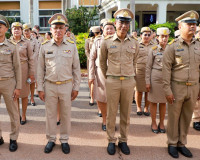 จังหวัดสุราษฎร์ธานี จัดกิจกรรมเคารพธงชาติ เนื่องใน "วันพระรา ... พารามิเตอร์รูปภาพ 37