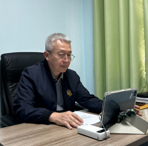 รองผู้ว่าราชการจังหวัดสุราษฎร์ธานี เป็นประธานการประชุมคณะทำง ... พารามิเตอร์รูปภาพ 1