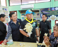 สุราษฎร์ธานีรวมพลังสตรี 19 อำเภอ ประดิษฐ์ “ดอกบัวผุด” ดอกไม้ ... พารามิเตอร์รูปภาพ 20