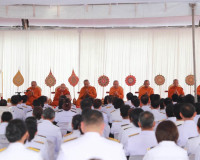 จังหวัดสุราษฎร์ธานีจัดพิธีทำบุญตักบาตรถวายพระราชกุศล เนื่องใ ... พารามิเตอร์รูปภาพ 28